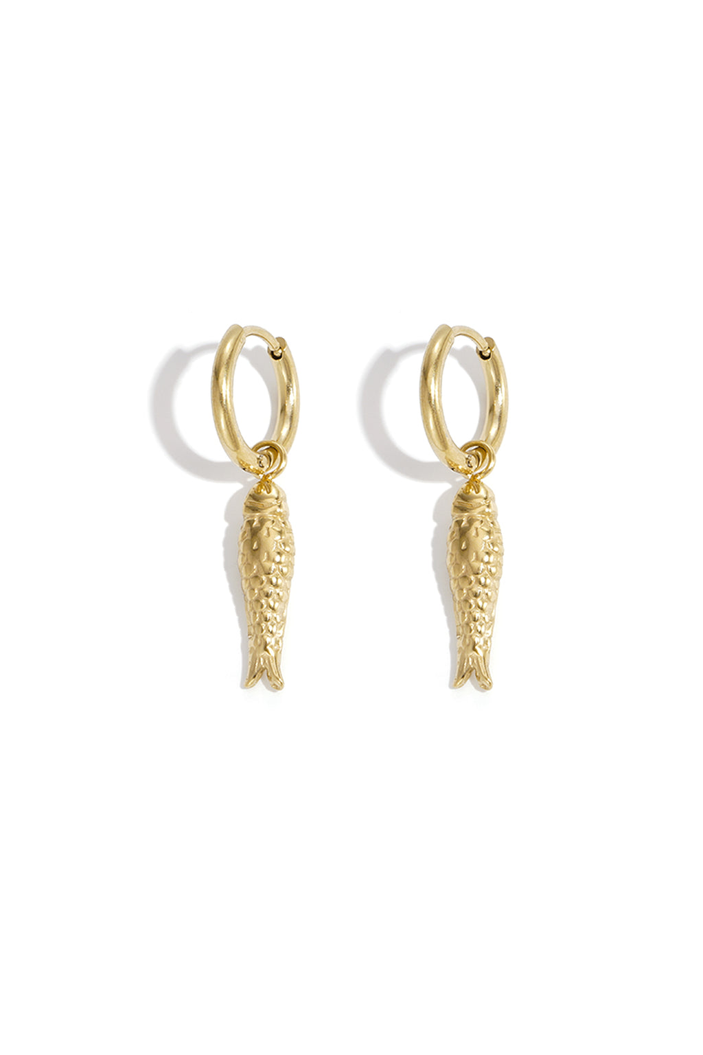 Fish-shaped earrings