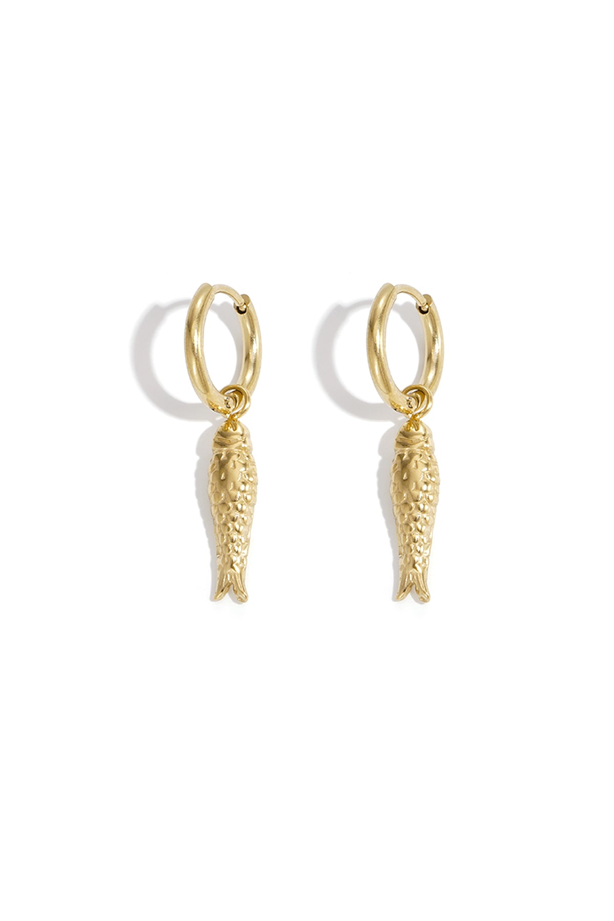 Fish-shaped earrings