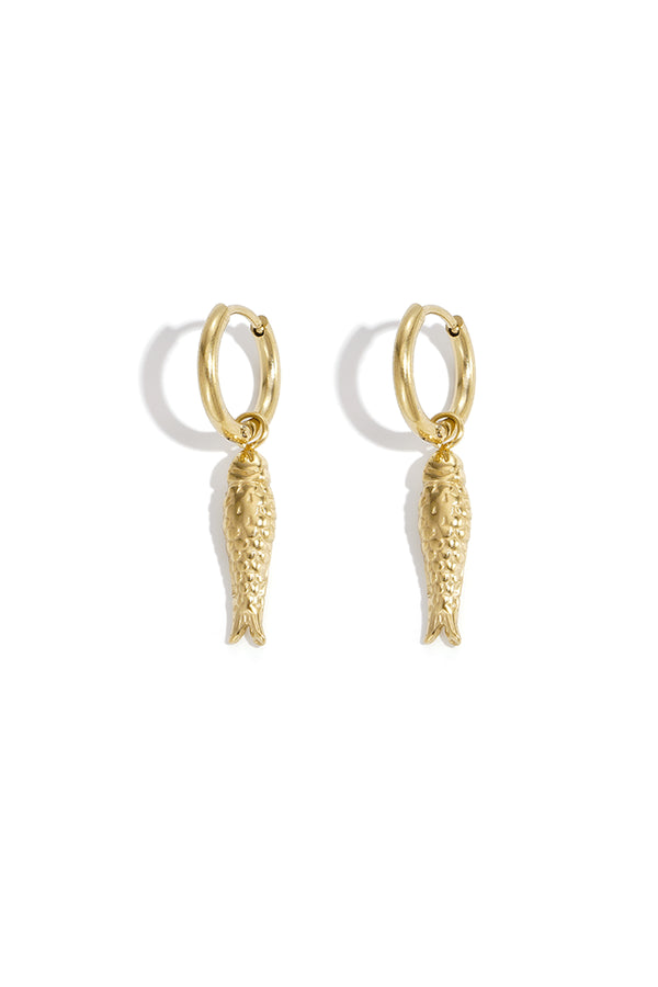Fish-shaped earrings