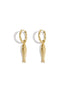 Fish-shaped earrings