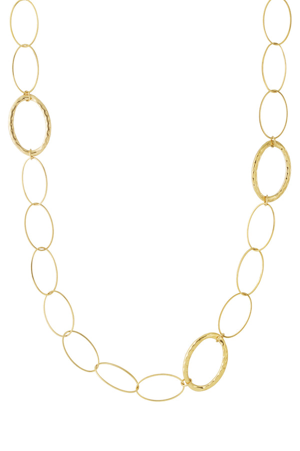 Collar de eslabones ovalados