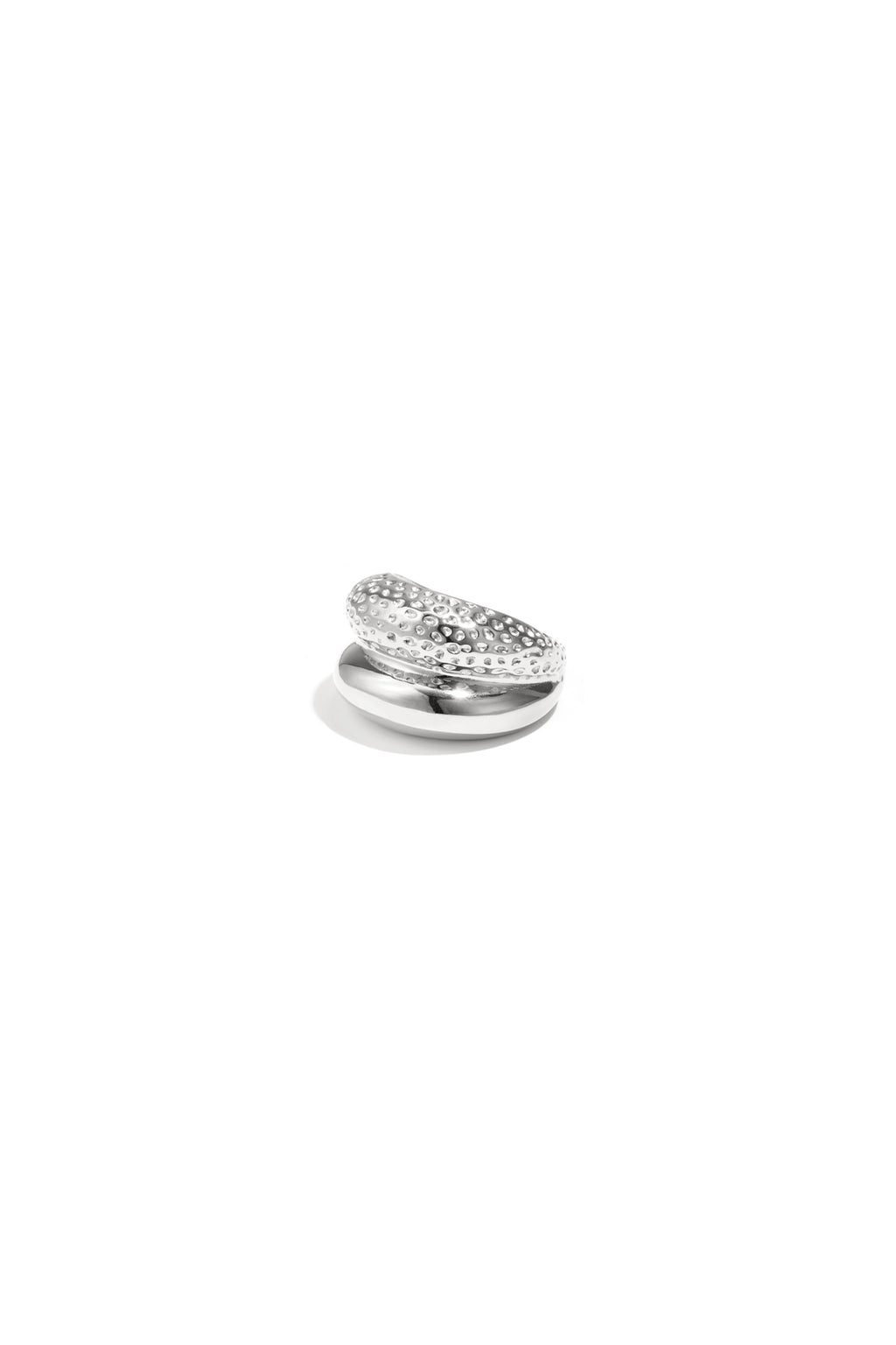 Elegant Retro Circle Statement Ring - Adjustable Fit