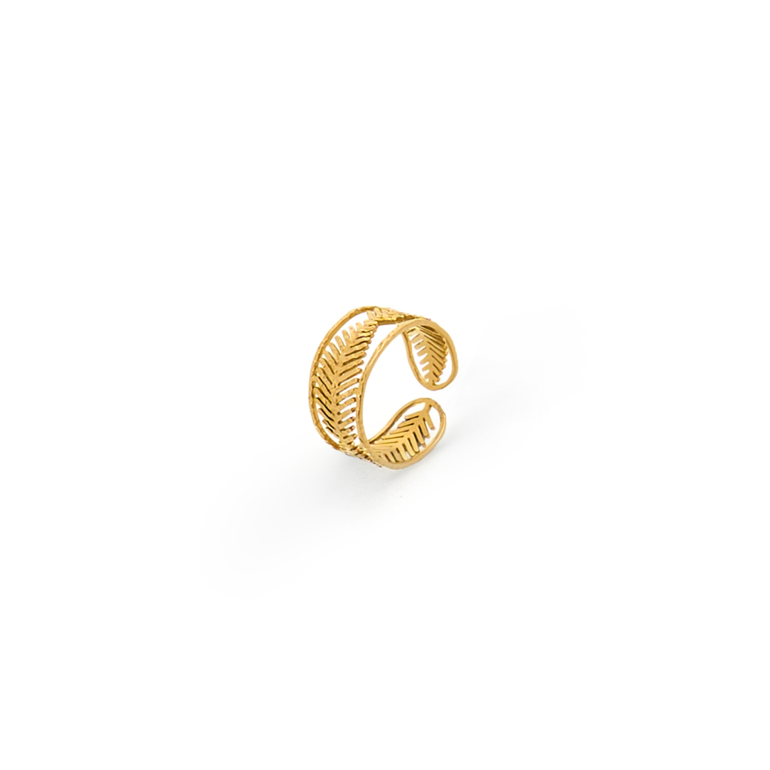 Anillo Palma Dorado