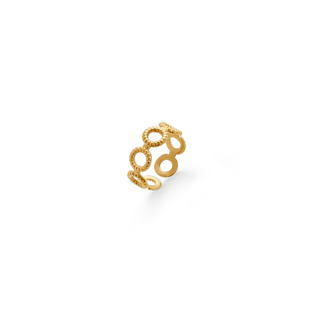 Anillo Mini Aros Dorado