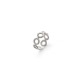 Anillo Mini Aros Plateado