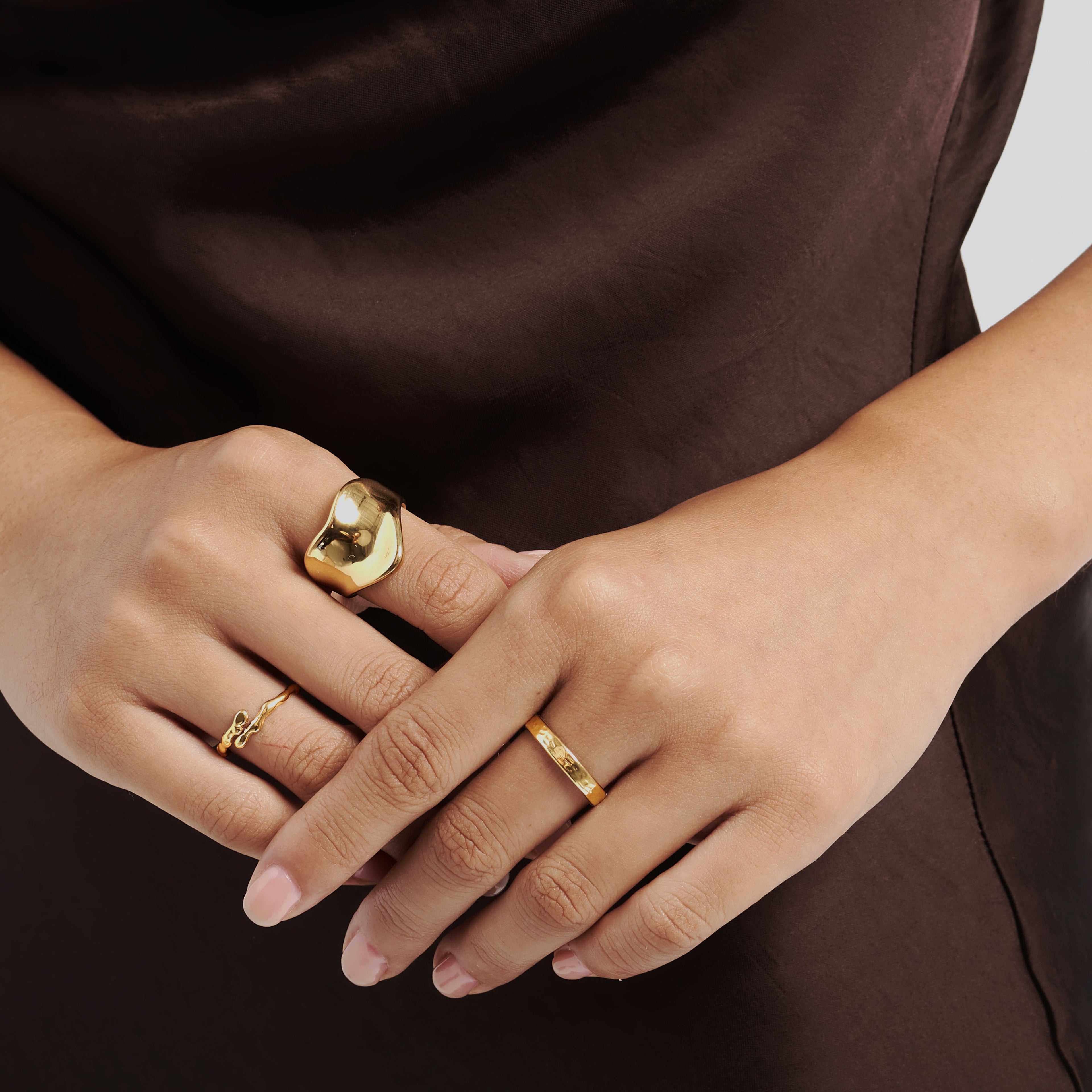 Anillo Abrazo Fino