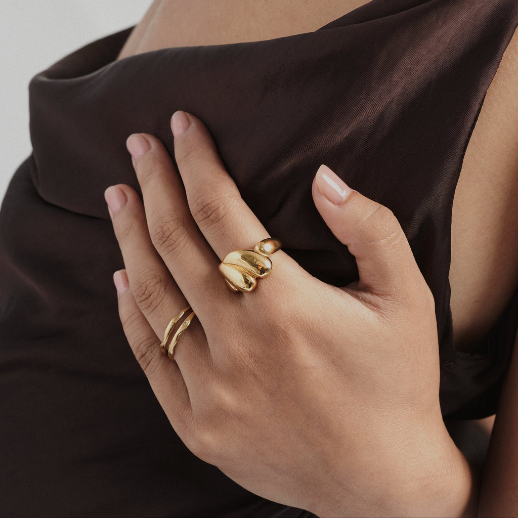 Anillo Doble Línea