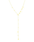 Collar minimalista con detalle de chapitas 