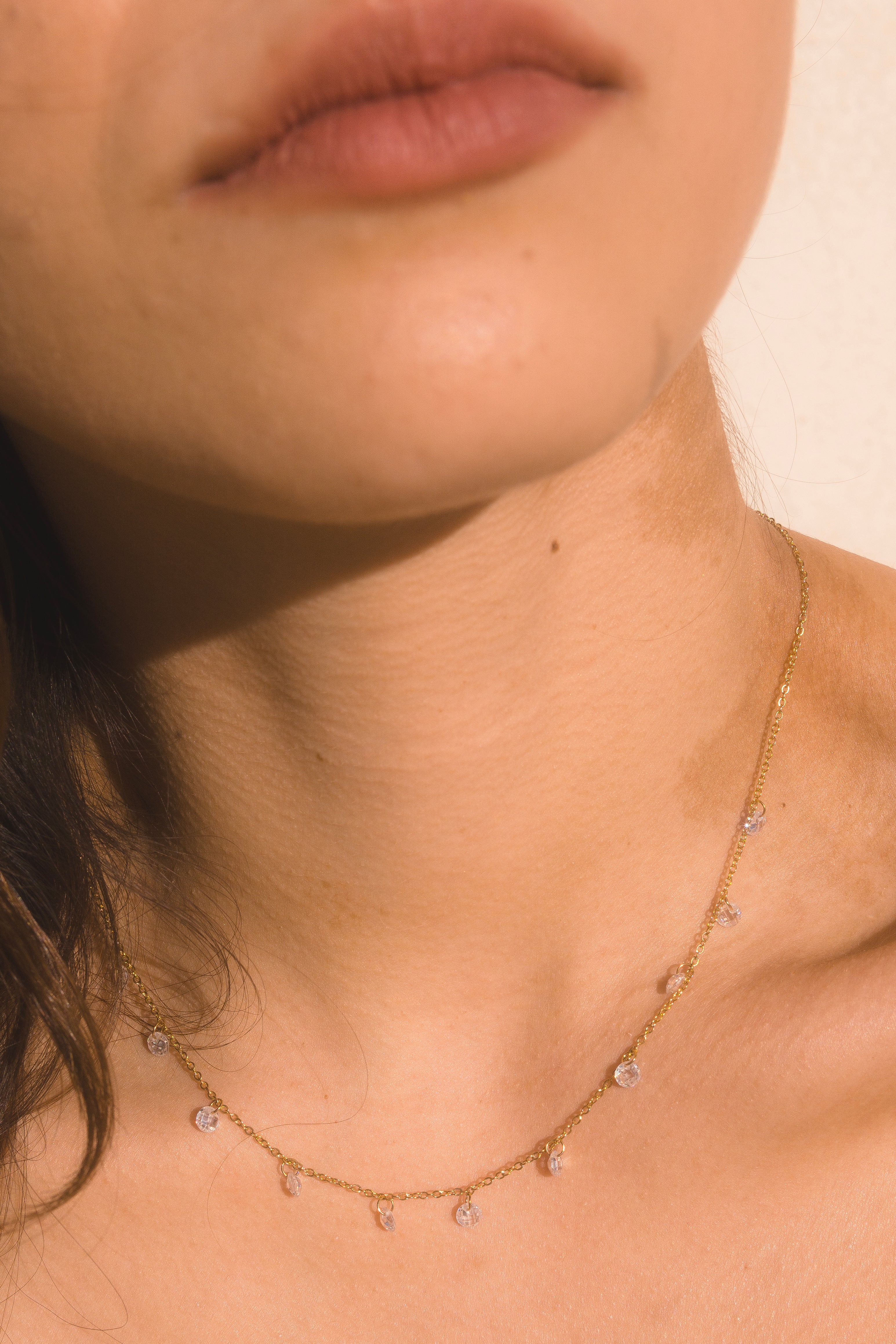 Pendientes con las perlas