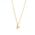 Collar con letra（V）