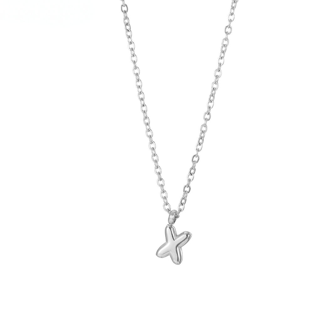 Collar con letra（X）