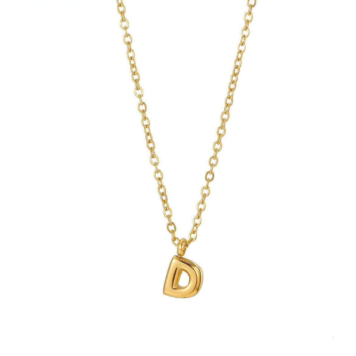 Collar con letra（D）