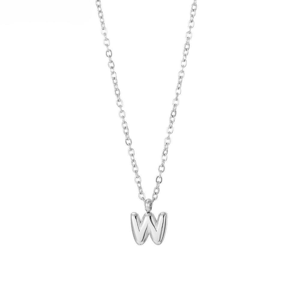 Collar con letra（W）