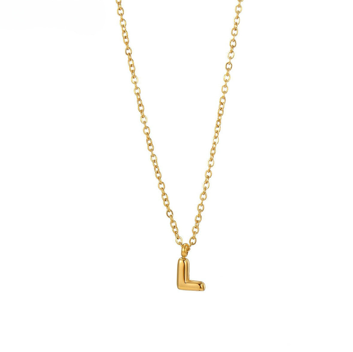Collar con letra（L）