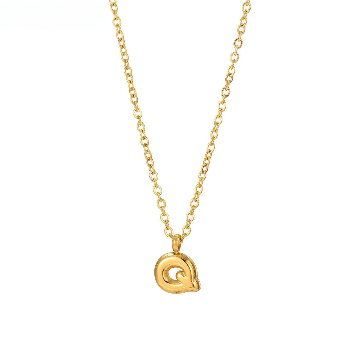 Collar con letra（Q）