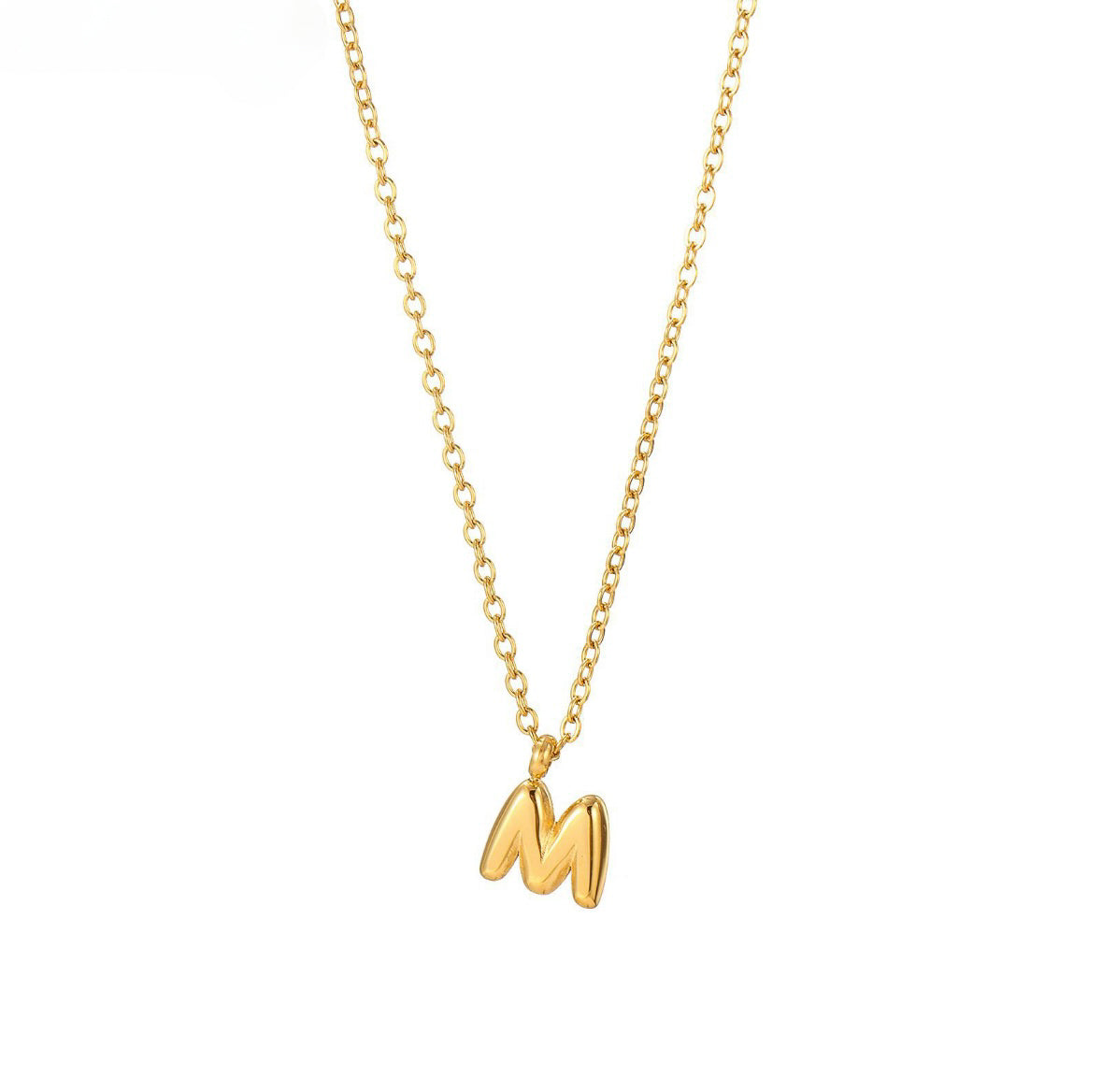 Collar con letra（M）