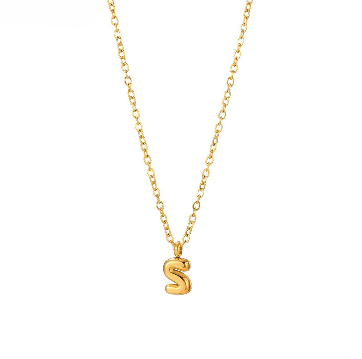 Collar con letra（S）
