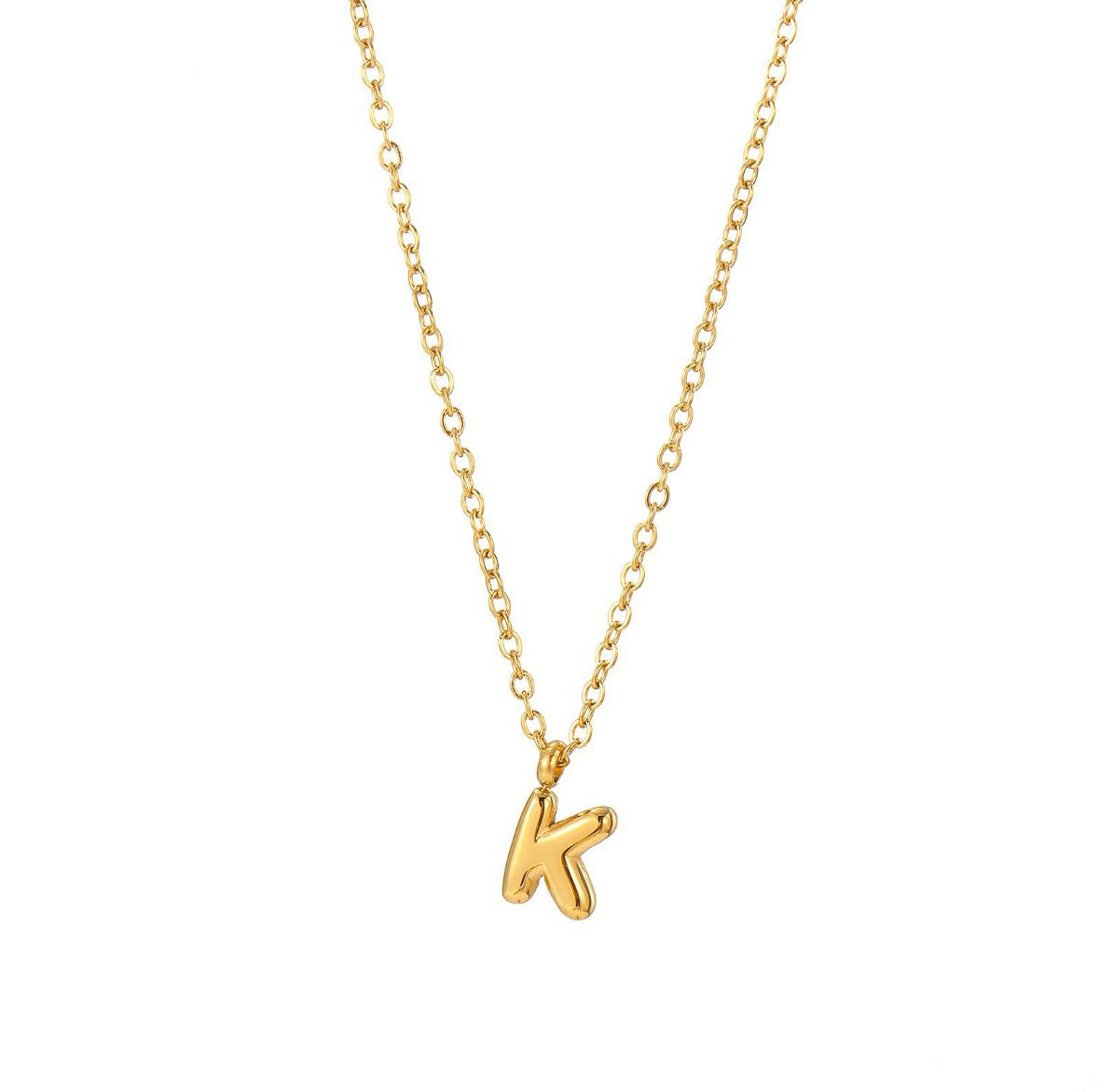 Collar con letra（K）