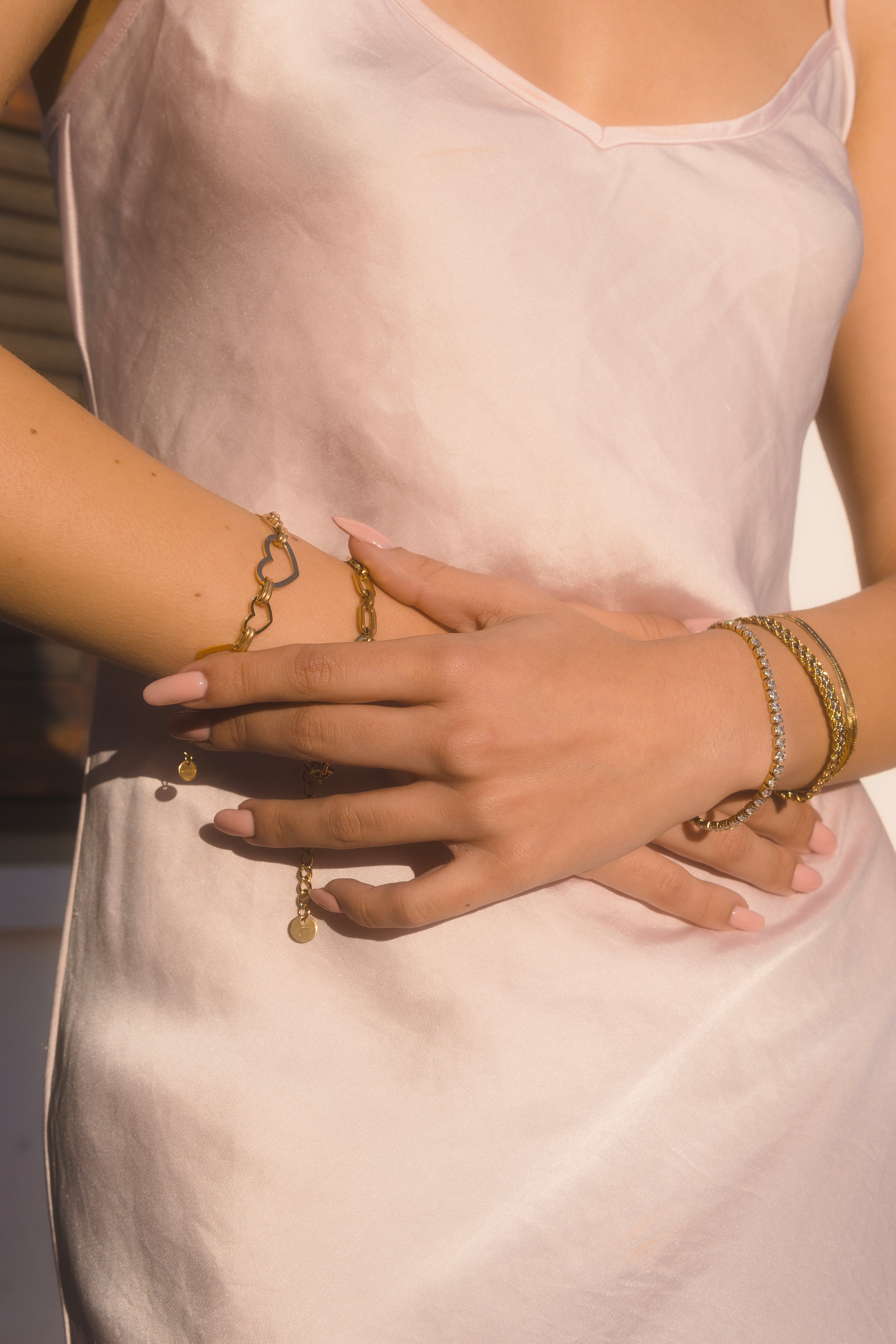 Pulsera Corazones