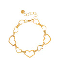 Pulsera Corazones