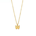Collar con letra（W）