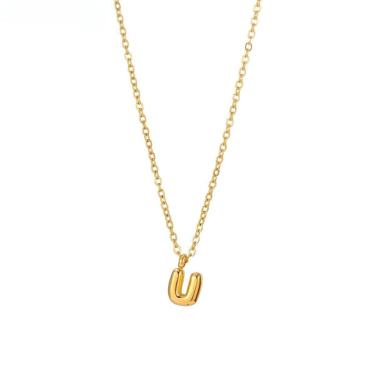 Collar con letra（U）