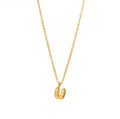 Collar con letra（U）