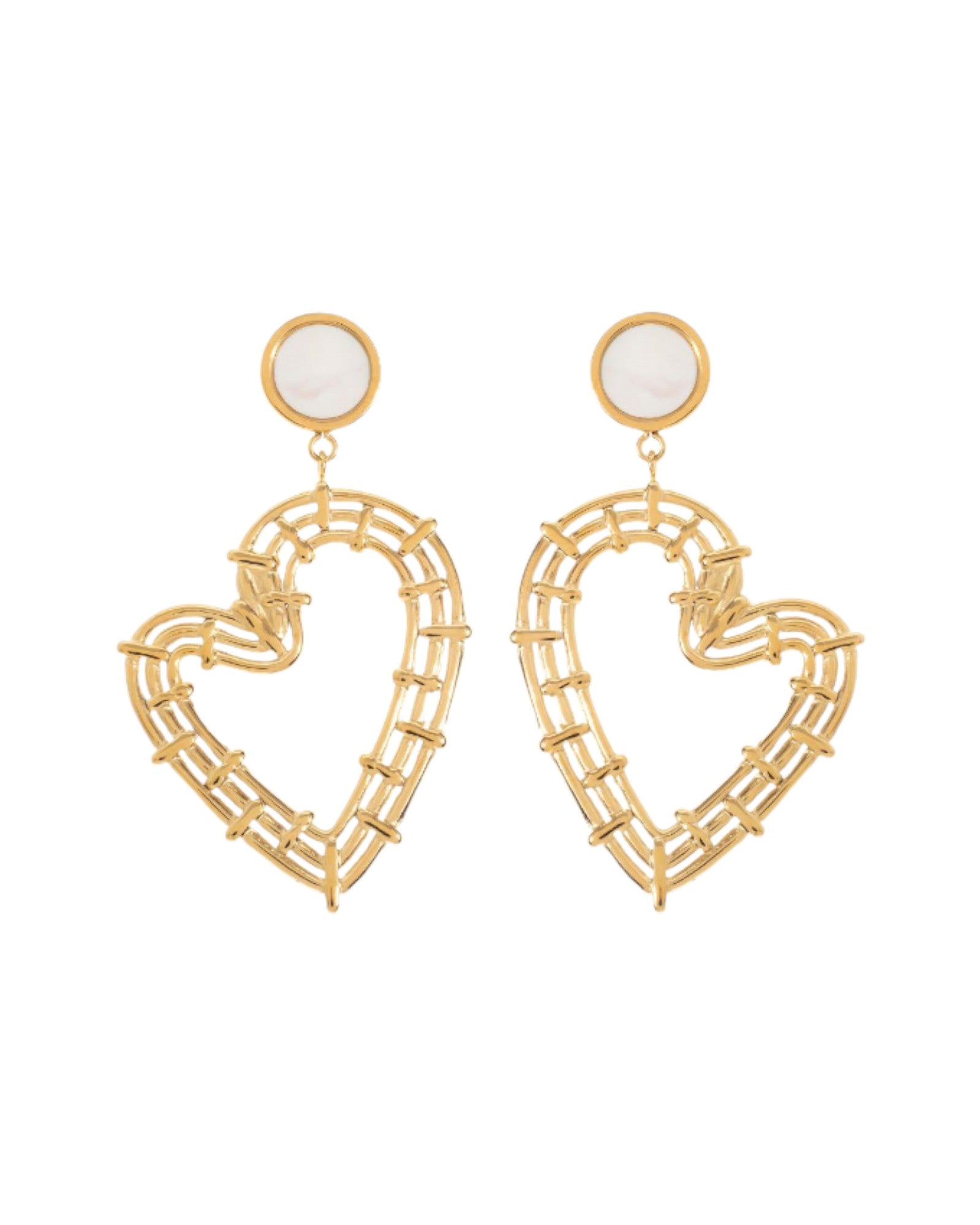 Pendinetes colgantes corazón