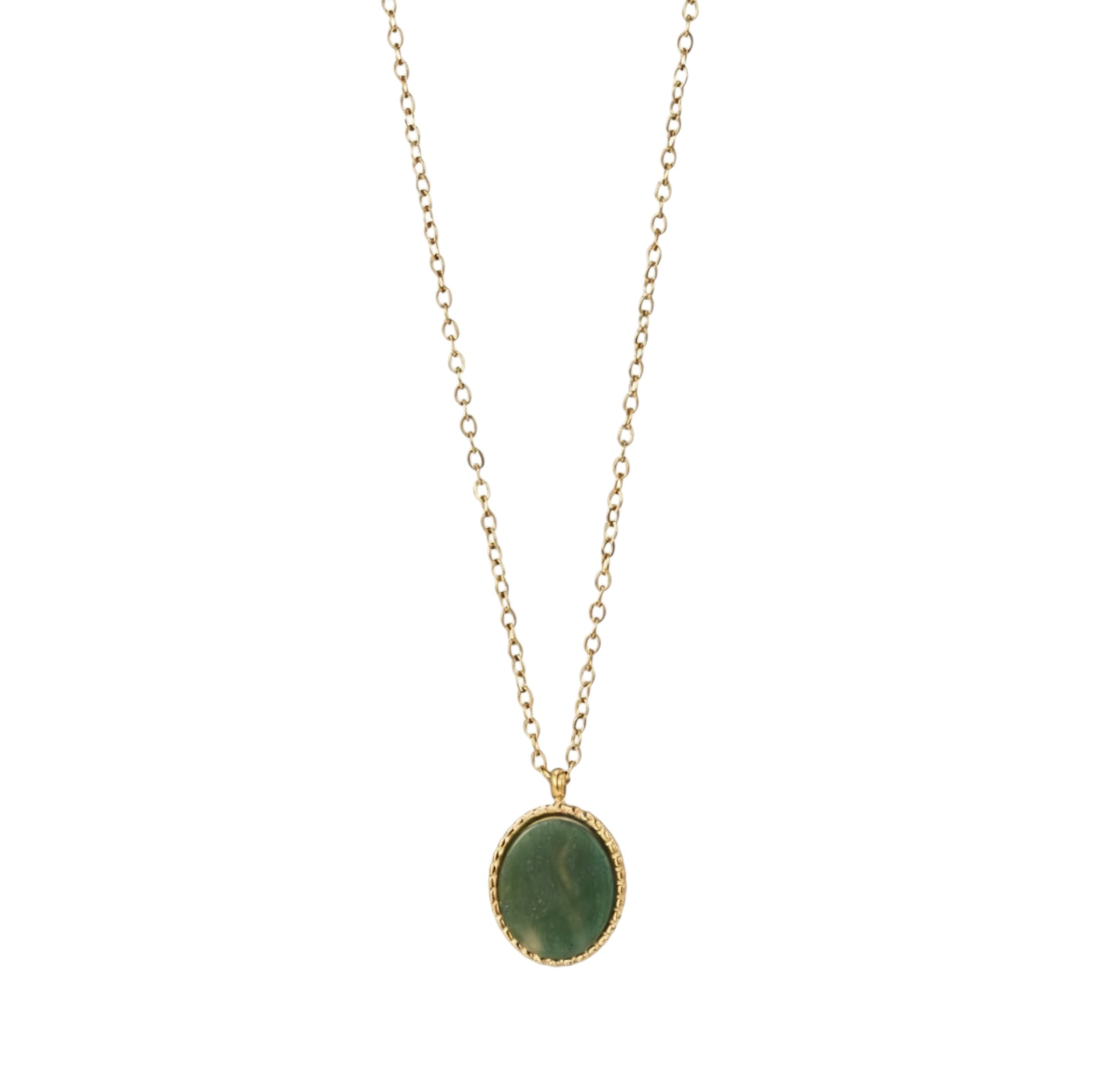Collar Moss agate