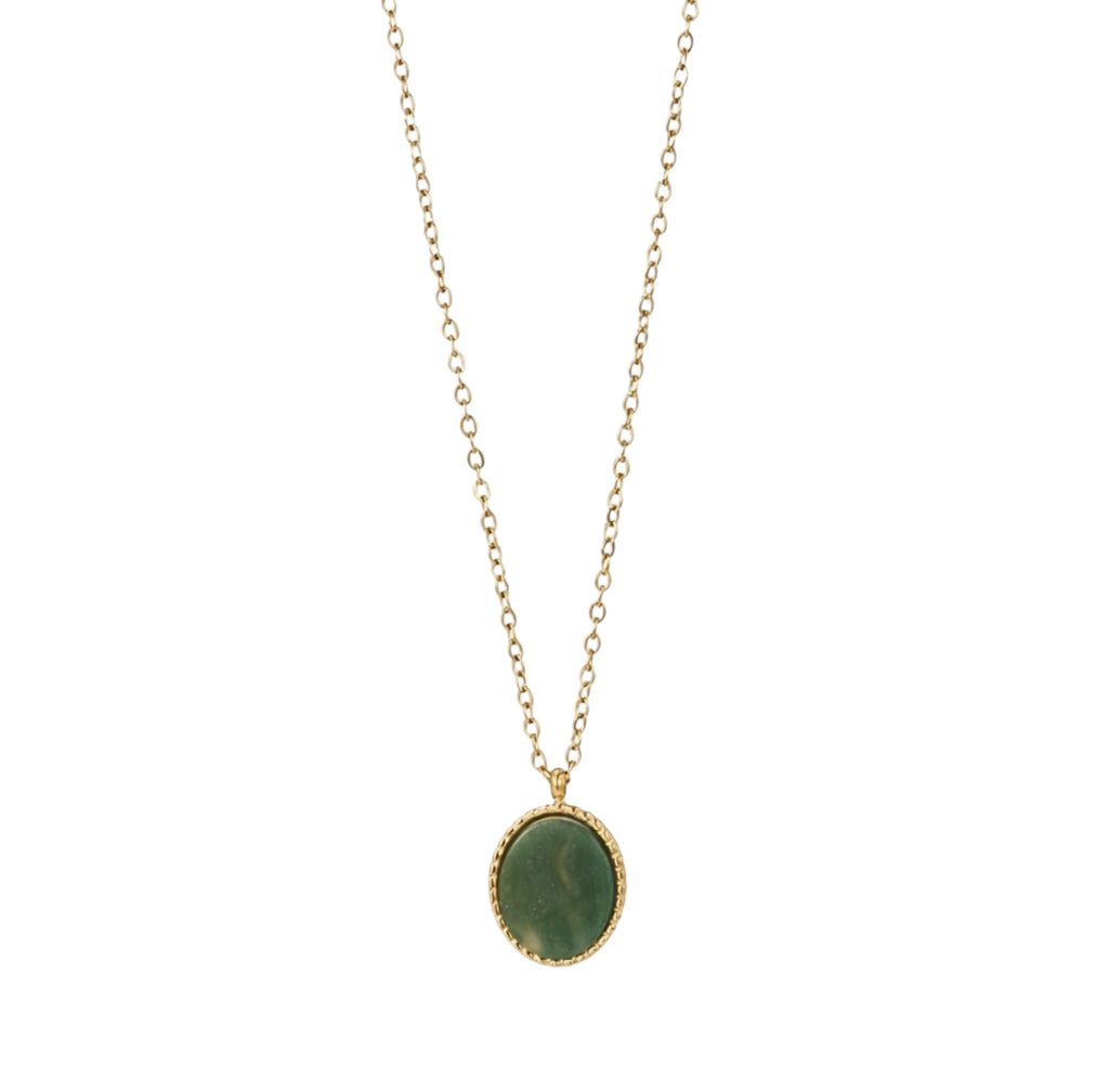Collar Moss agate