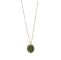 Collar Moss agate