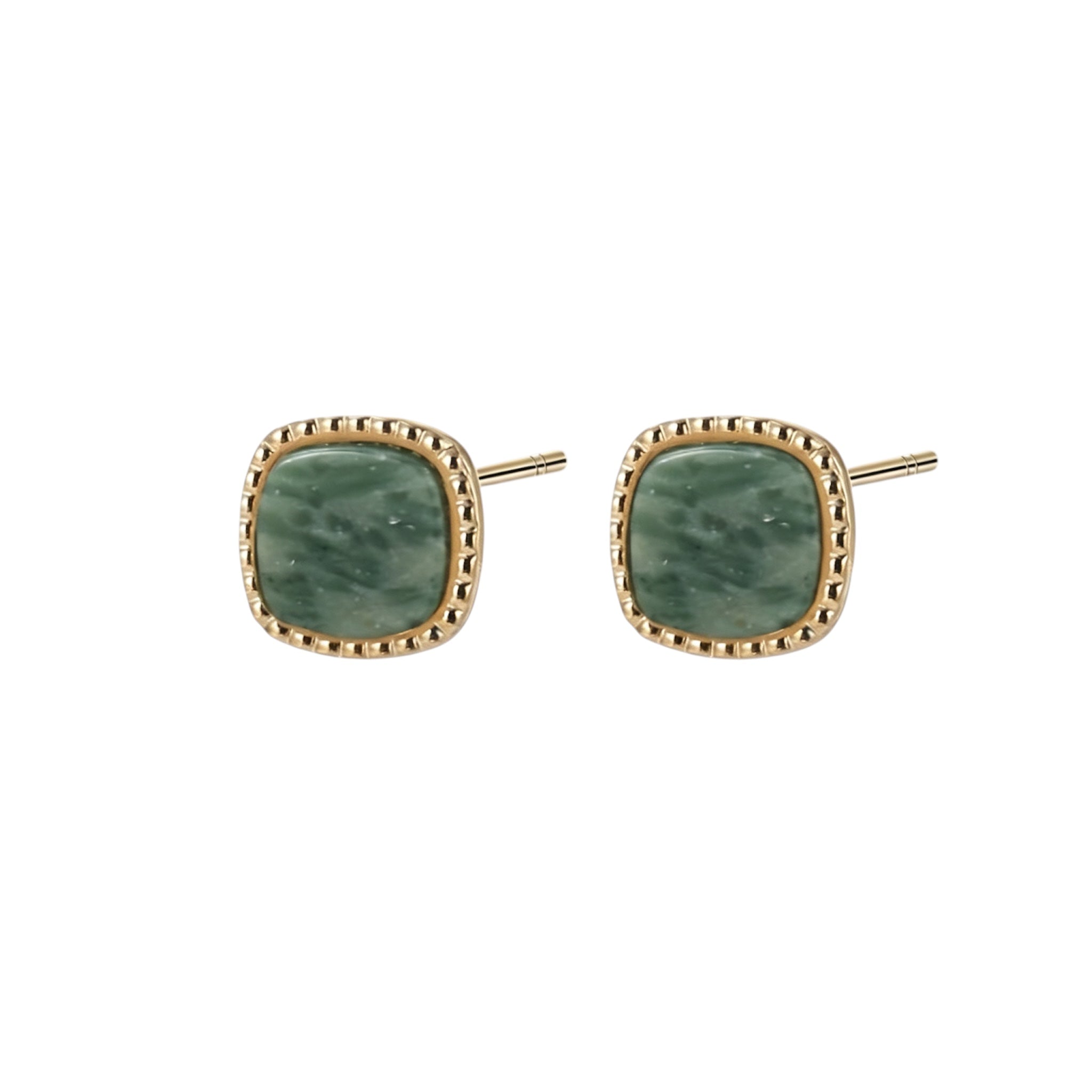 Pendientes Moss agate
