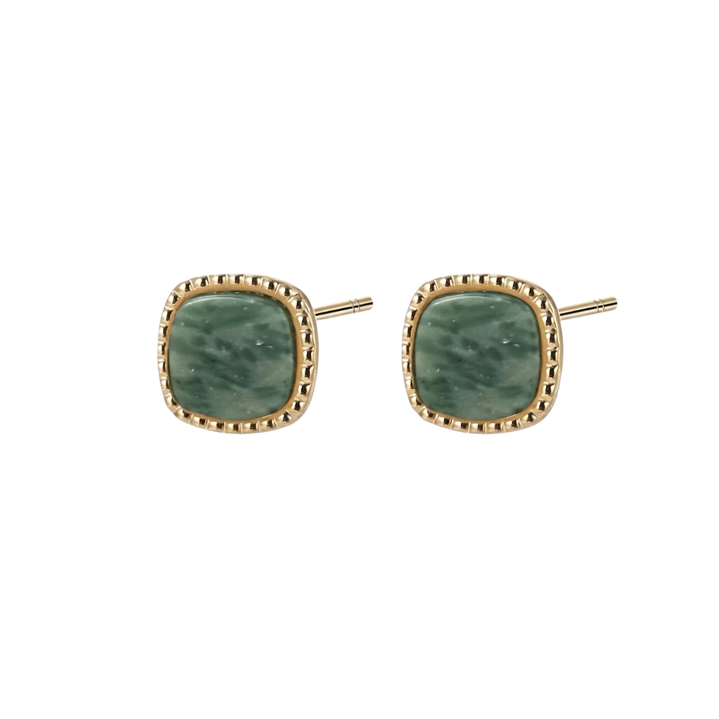 Pendientes Moss agate