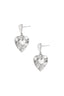 Elegant Heart-Shaped Drop Earrings for Everyday Glam