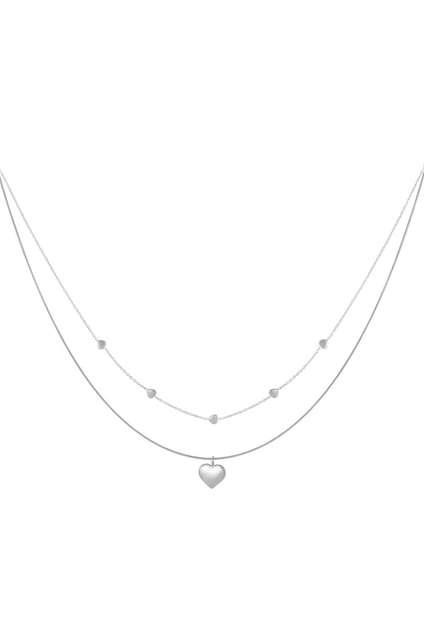 Collares en capas Corazón 