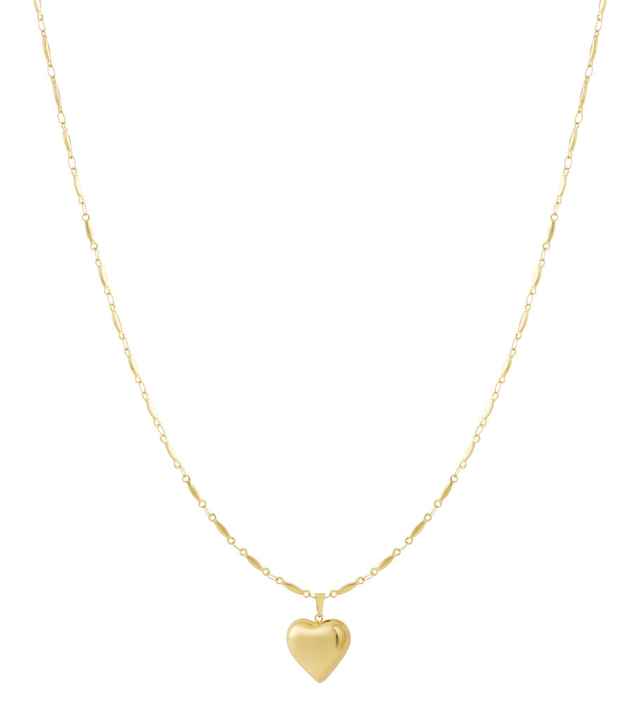 Collares colgantes de acero inoxidable Corazón Casual Diario Imagen principal del producto