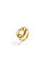 Elegant 14K Gold Plated Statement Ring for Everyday Glam