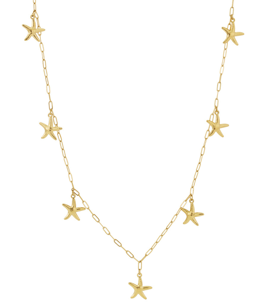 Collar largo de estrella