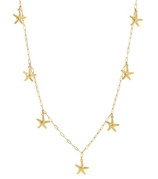 Collar largo de estrella