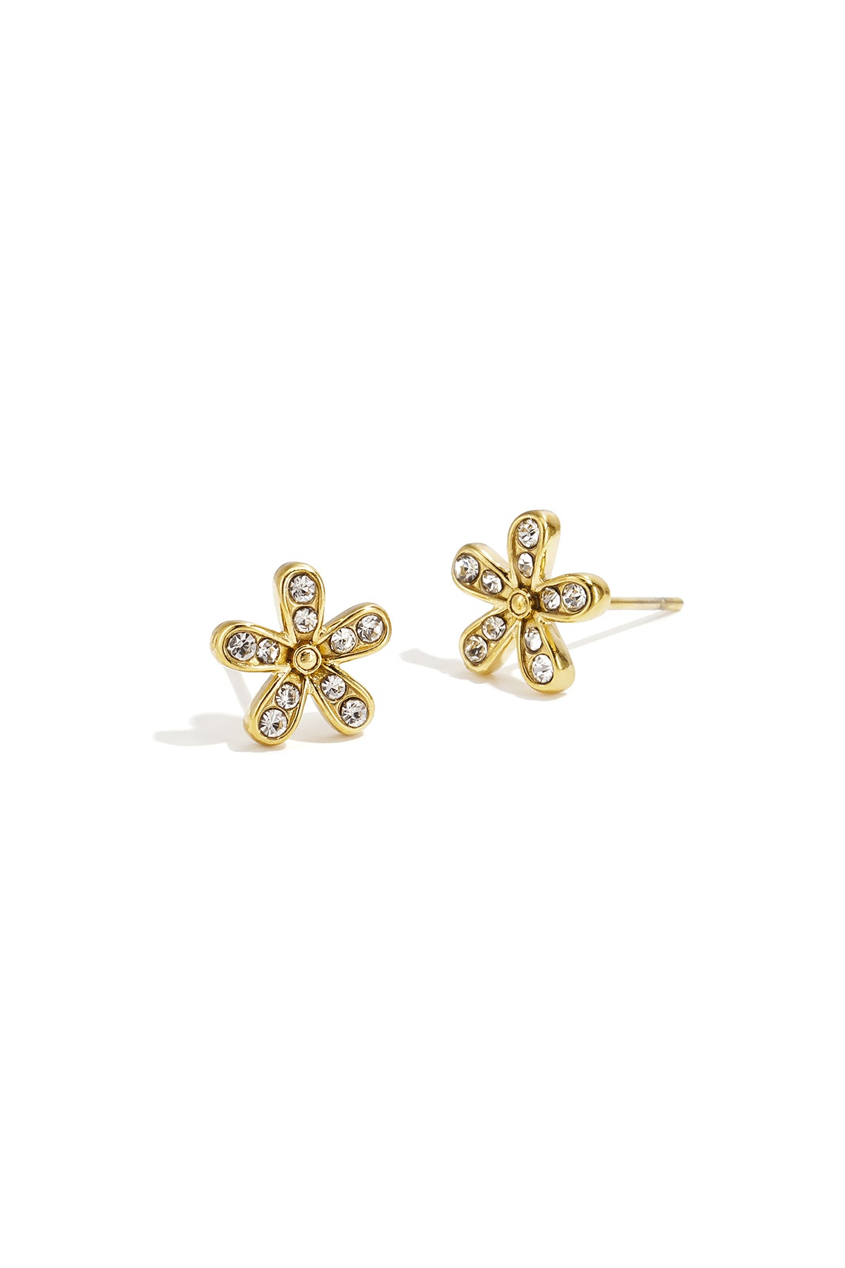 Elegant Mini Rhinestone Stud Earrings for Daily Wear Main product image