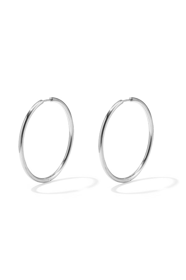 Medium hoop earrings