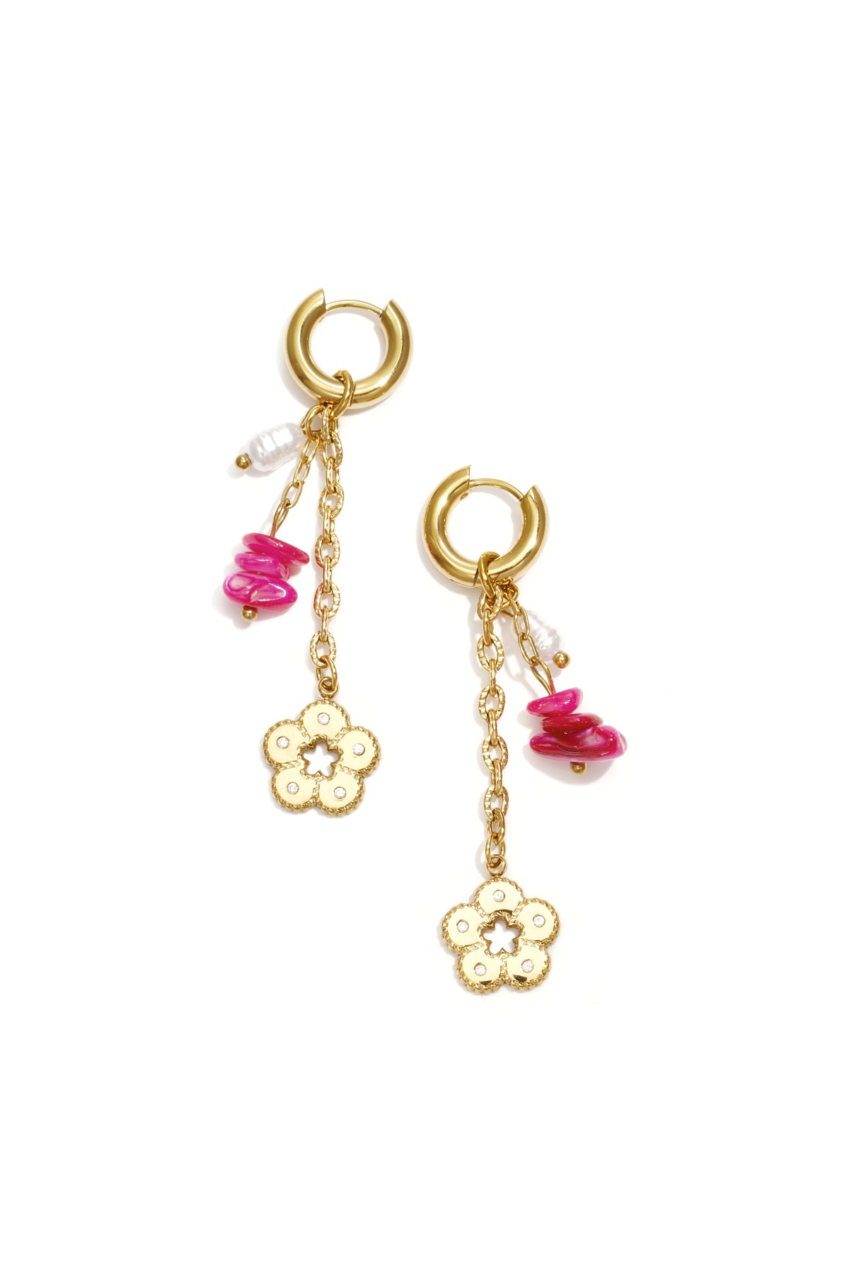Elegant Gold Bead Earrings for Women - Spring/Summer Must-Have Main product image