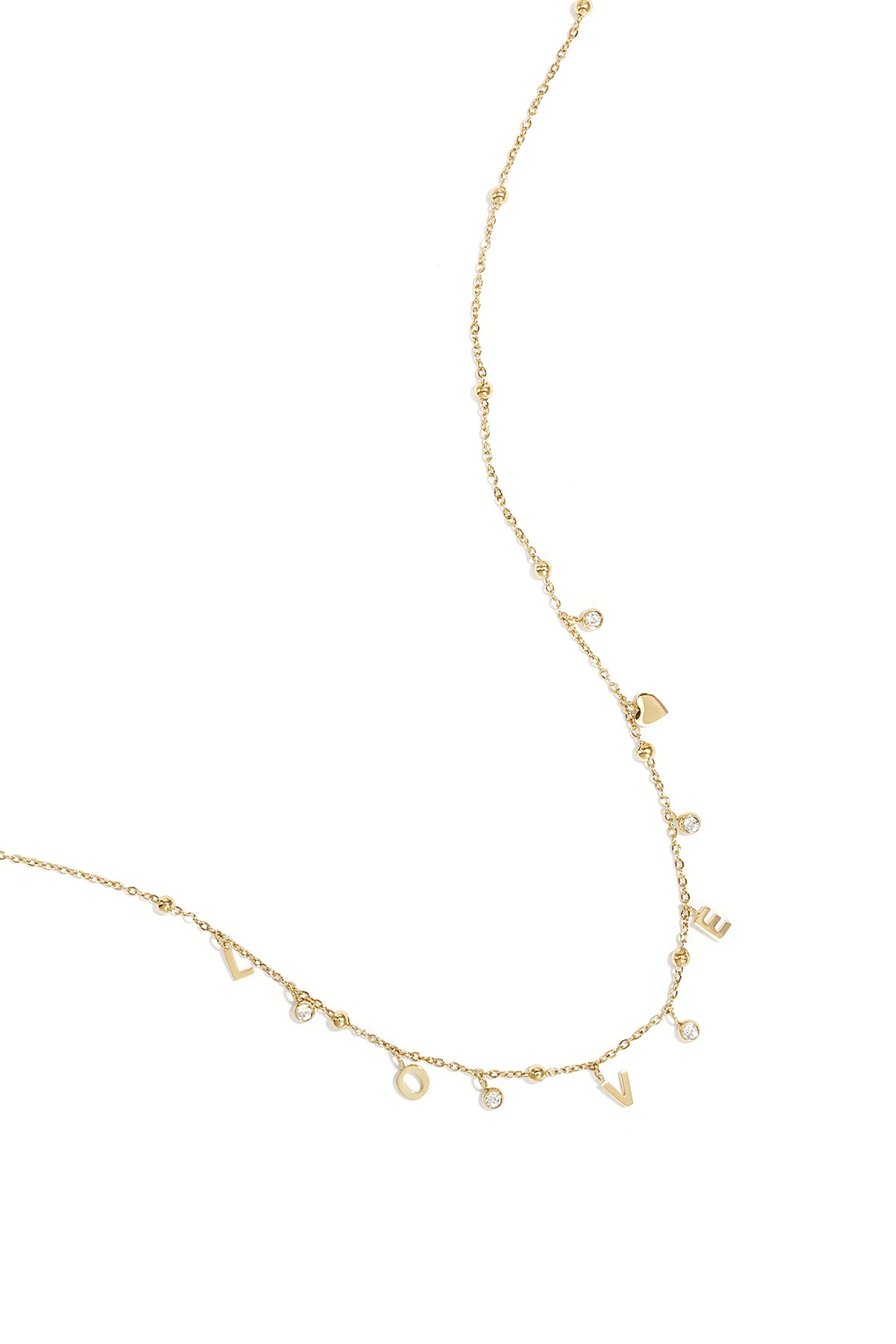 Elegant Gold Color Zircon Pendant Necklace for Daily Wear Main product image
