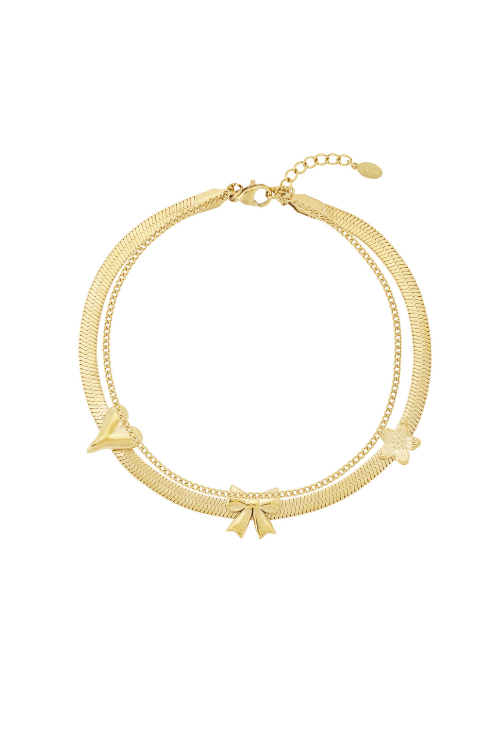 Charming Bow Anklet