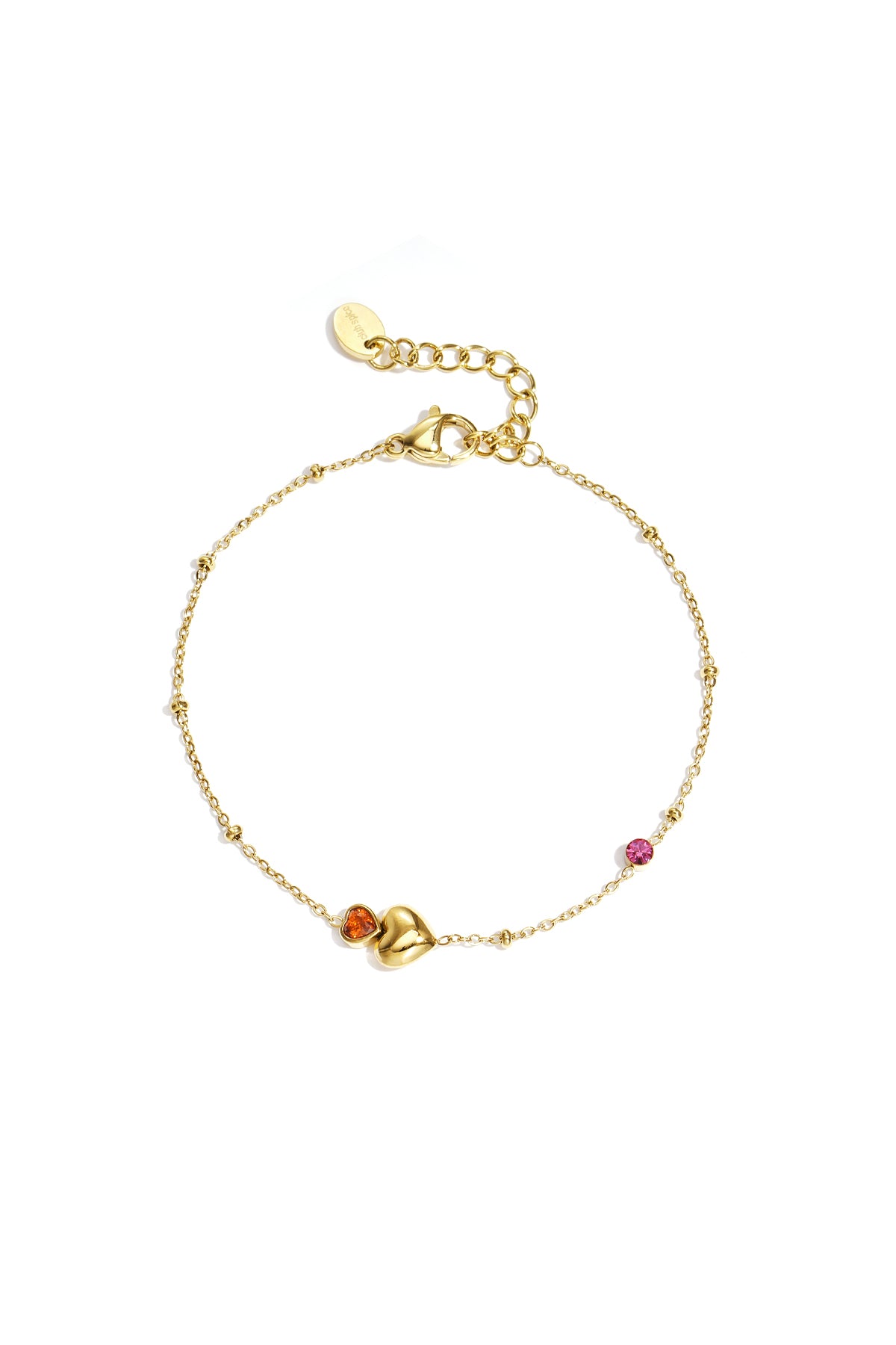 Elegant Heart Charm Bracelet for Women Main product image