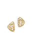 Stylish Gold Triangle Stud Earrings for Everyday Wear