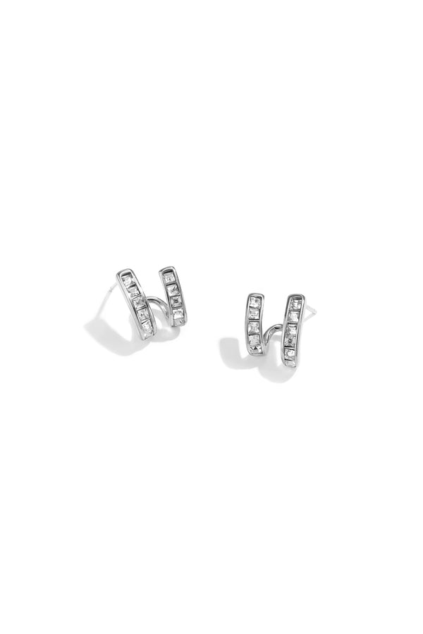 Zircon earrings 