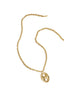 Elegant 70cm+ Gold Long Necklace with Rhinestones