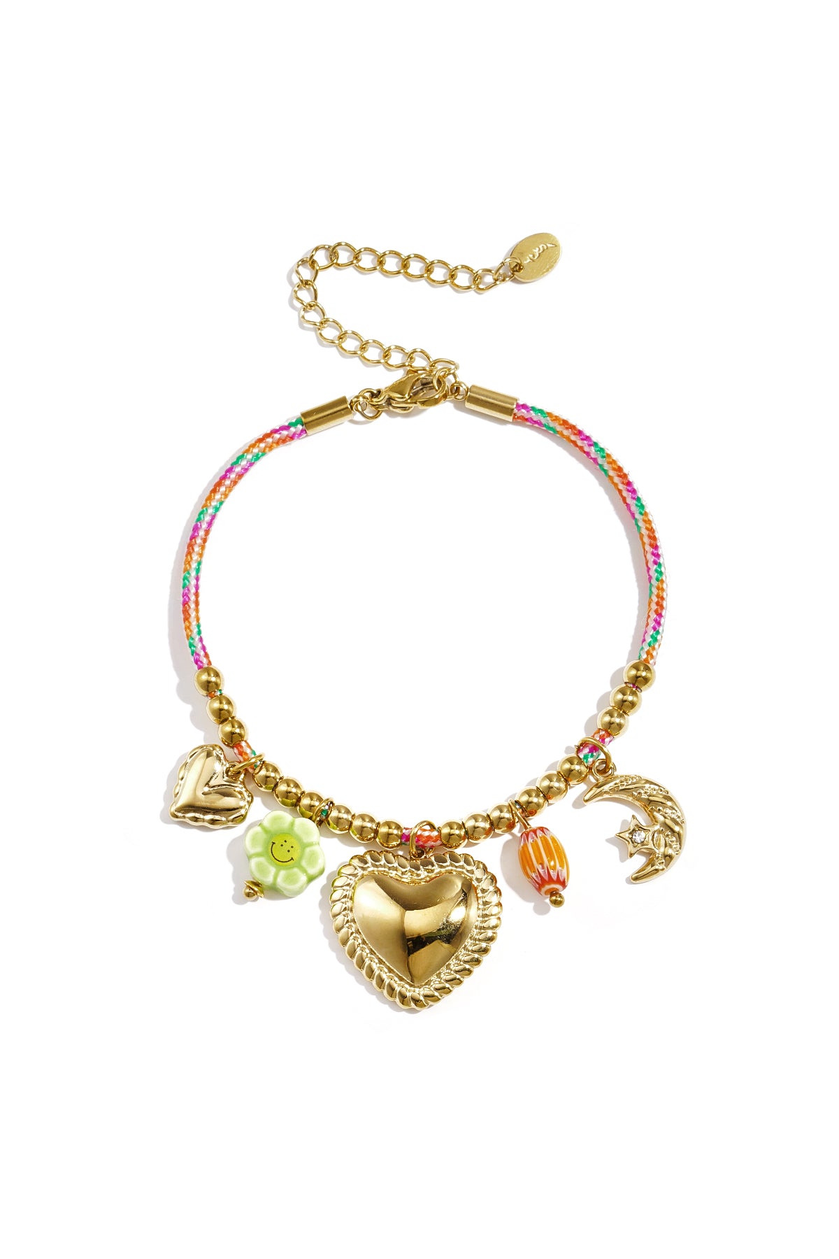 Elegant Gold Braided Bracelet for Women Main product image