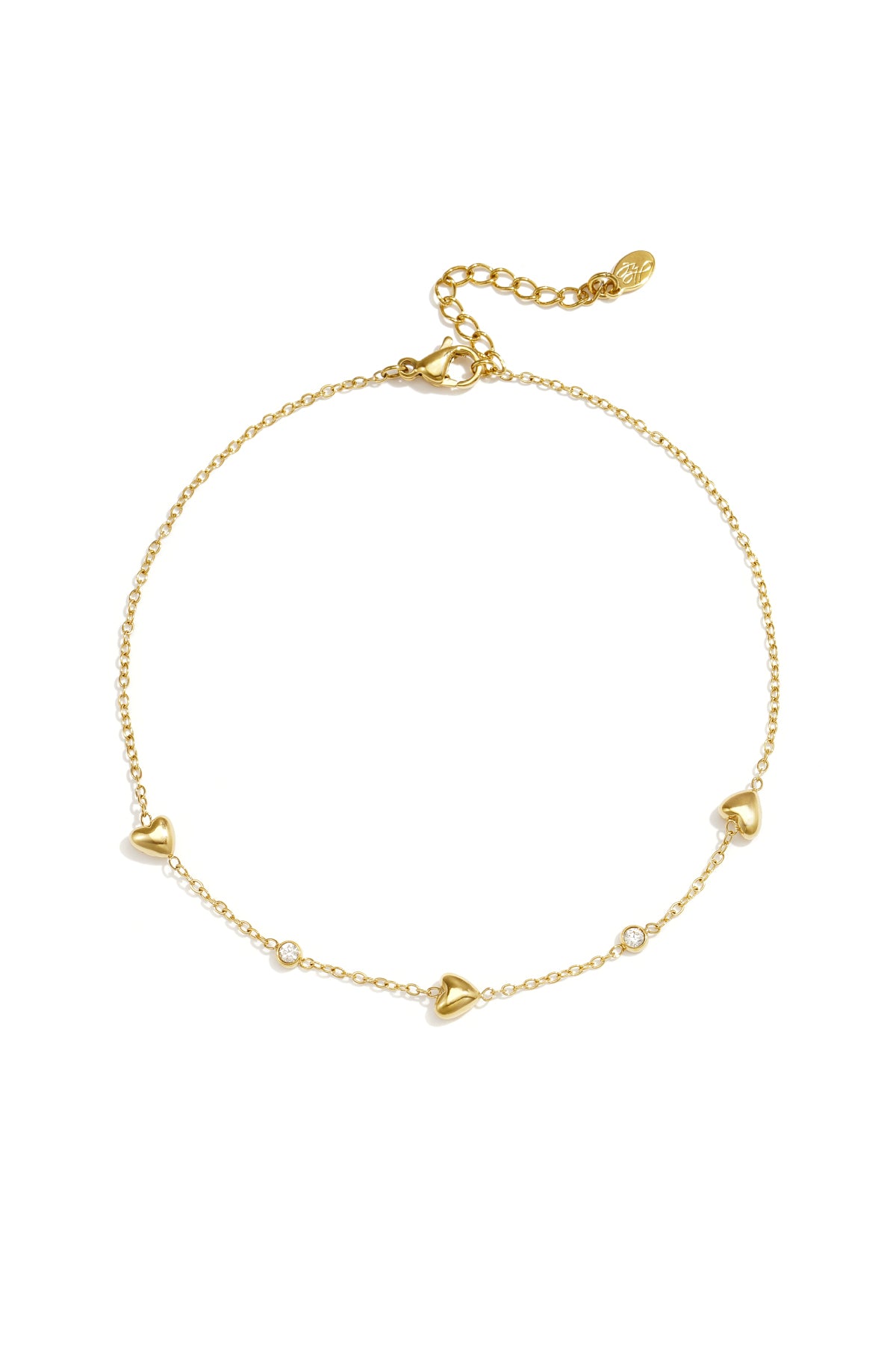 Heart-shaped anklets Main product image